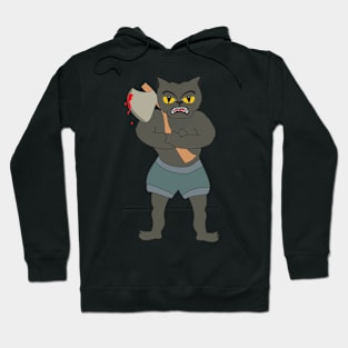 Black cat Hoodie